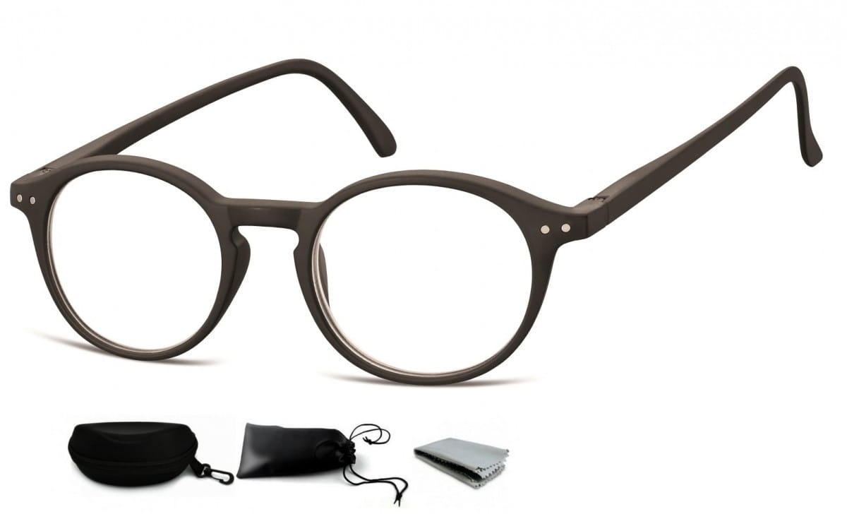 Asferyczne okulary lenonki do czytania montana plusy mr65 moc: +3,5