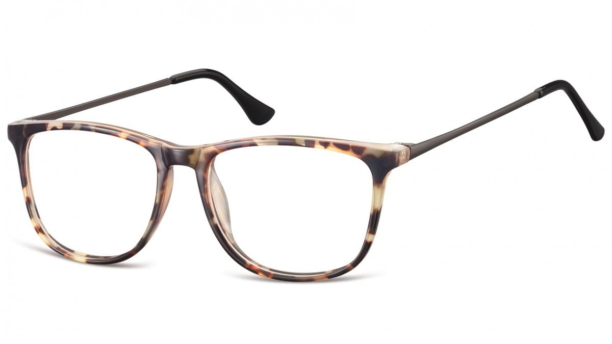 Okulary oprawki korekcyjne nerdy zerówki sunoptic cp142e jasny szylkret