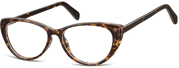 Okulary oprawki zerówki korekcyjne kocie oczy sunoptic ac19a