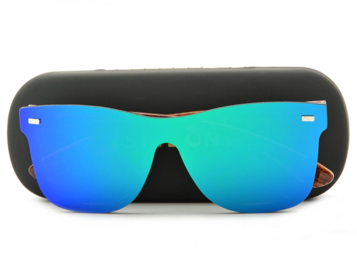Okulary pełne lustro  nerdy przeciwsłoneczne lustrzane str-1570d-11