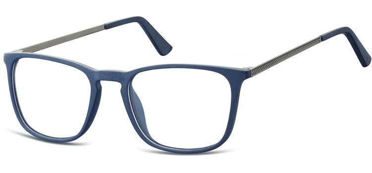 Okulary oprawki zerówki korekcyjne nerdy unisex sunoptic ac25c ciemnogranatowe