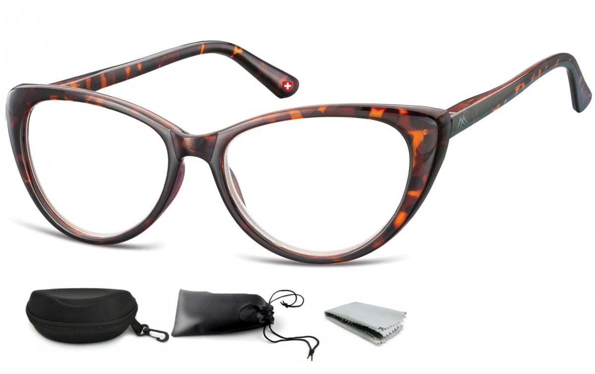 Plusy okulary do czytania kocie mr64a moc: +1,5