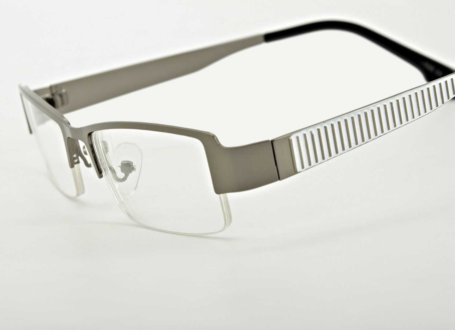 Minusy okulary korekcyjne metalowo-żyłkowe st309 moc: -3,5