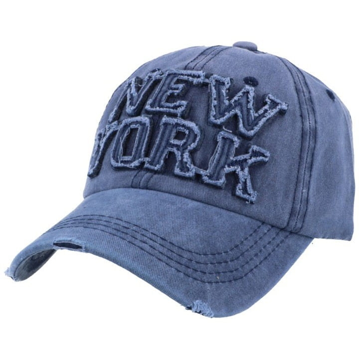 Czapka z daszkiem new york bejsbolówka granatowa cz-50a