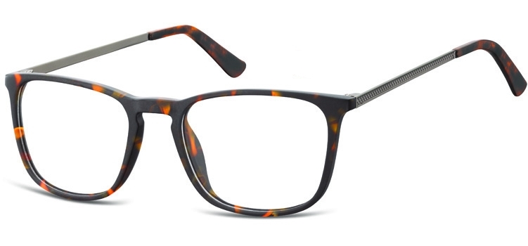 Okulary oprawki zerówki korekcyjne nerdy unisex sunoptic ac25 panterka