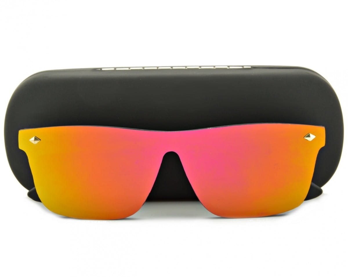 Okulary pełne lustro nerdy przeciwsłoneczne uv400 str-1612b
