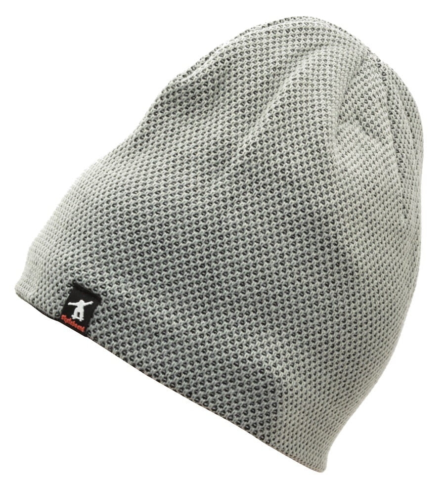 Męska zimowa czapka szara z polarem - l/xl skateboard st-531a