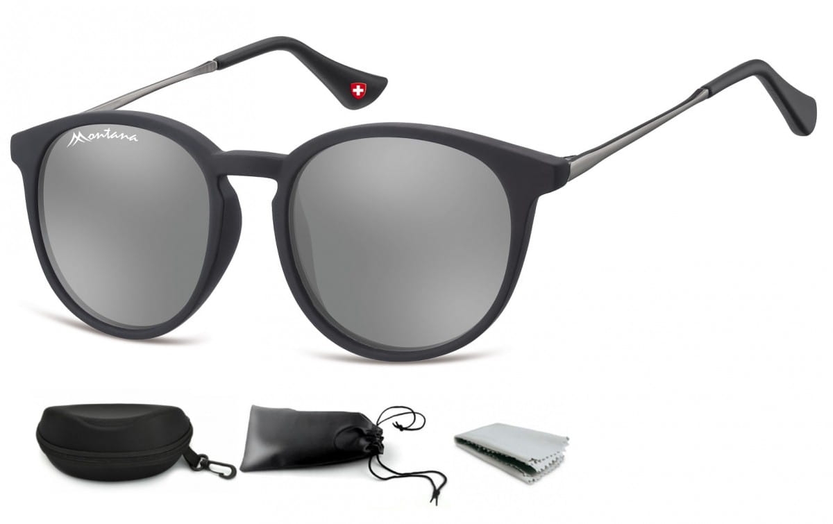 Okulary dziecięce lenonki unisex lustrzanki matowe cs71