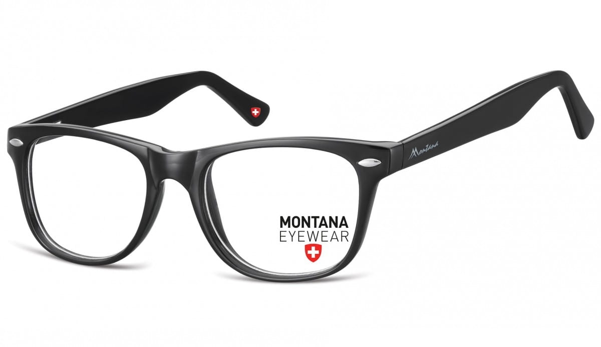 Okulary oprawki optyczne korekcyjne nerdy montana ma61 czarne