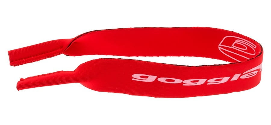Gumka elastyczna pasek do okularów goggle pływająca - czerwona