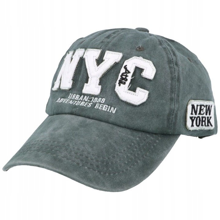 Czapka z daszkiem nyc bejsbolówka khaki nyc3687-5