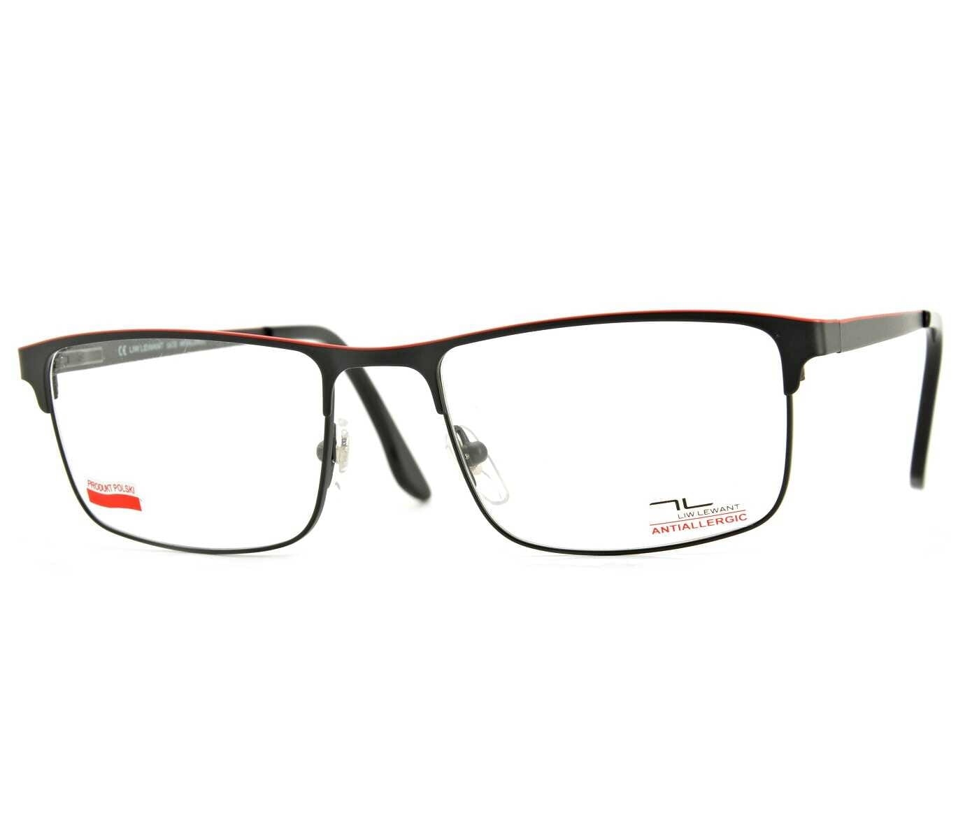 Okulary oprawki korekcyjne nerd męskie antyalergiczne liw lewant 3853-50