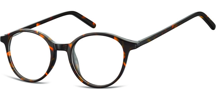 Okulary oprawki zerówki korekcyjne lenonki unisex sunoptic ac23a panterka