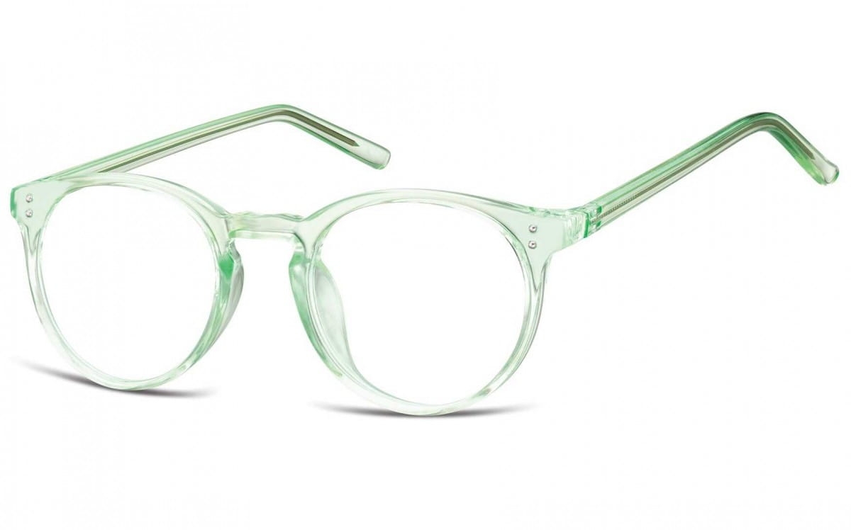 Okulary oprawki korekcyjne lenonki zerówki transparentne sunoptic cp123b