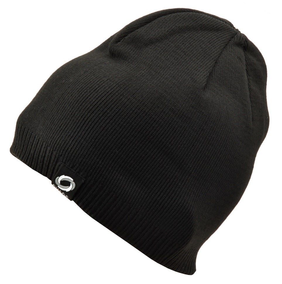 Męska zimowa czapka czarna - l/xl chaos st-527b