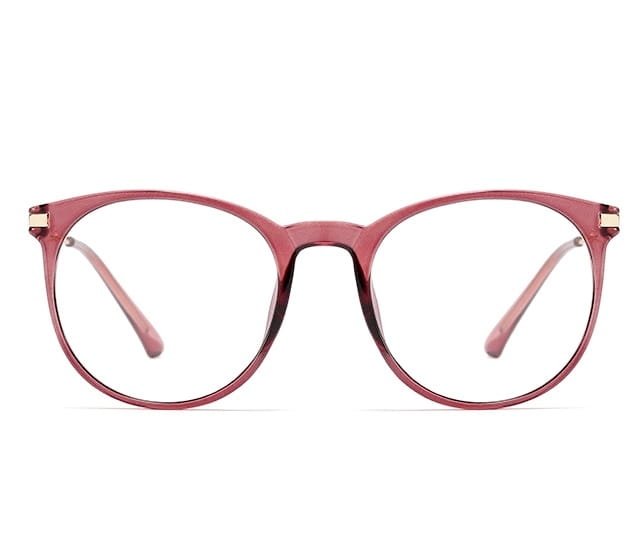 Okulary lenonki damskie do komputera blue light zerówki 2569-4
