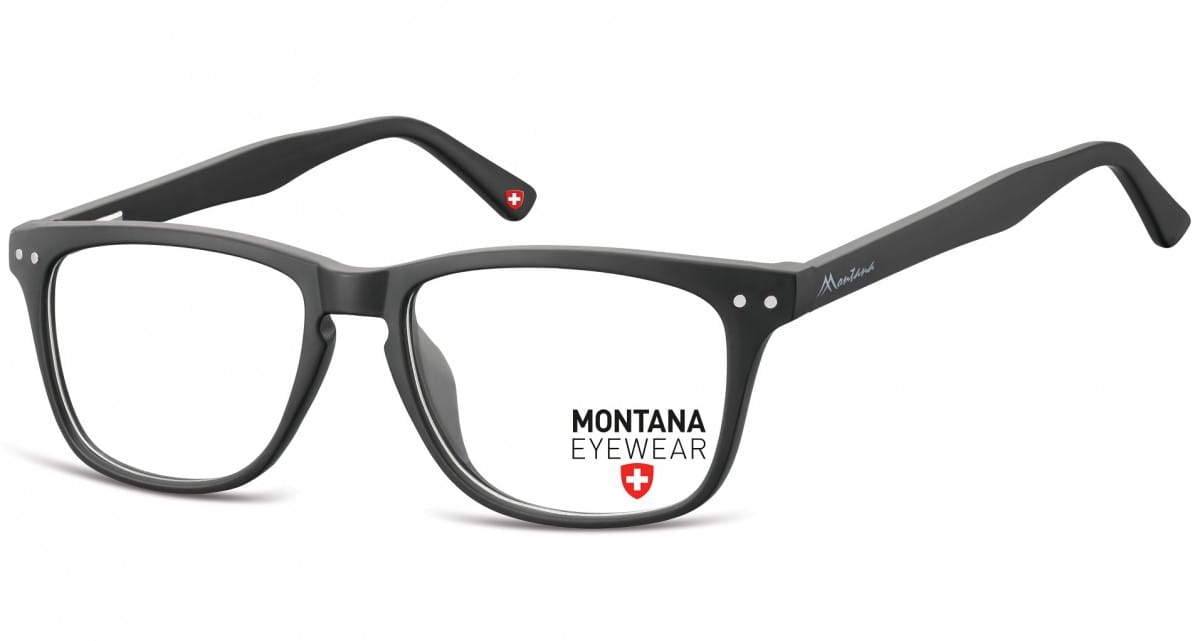 Okulary oprawki optyczne korekcyjne nerdy montana ma60 czarne