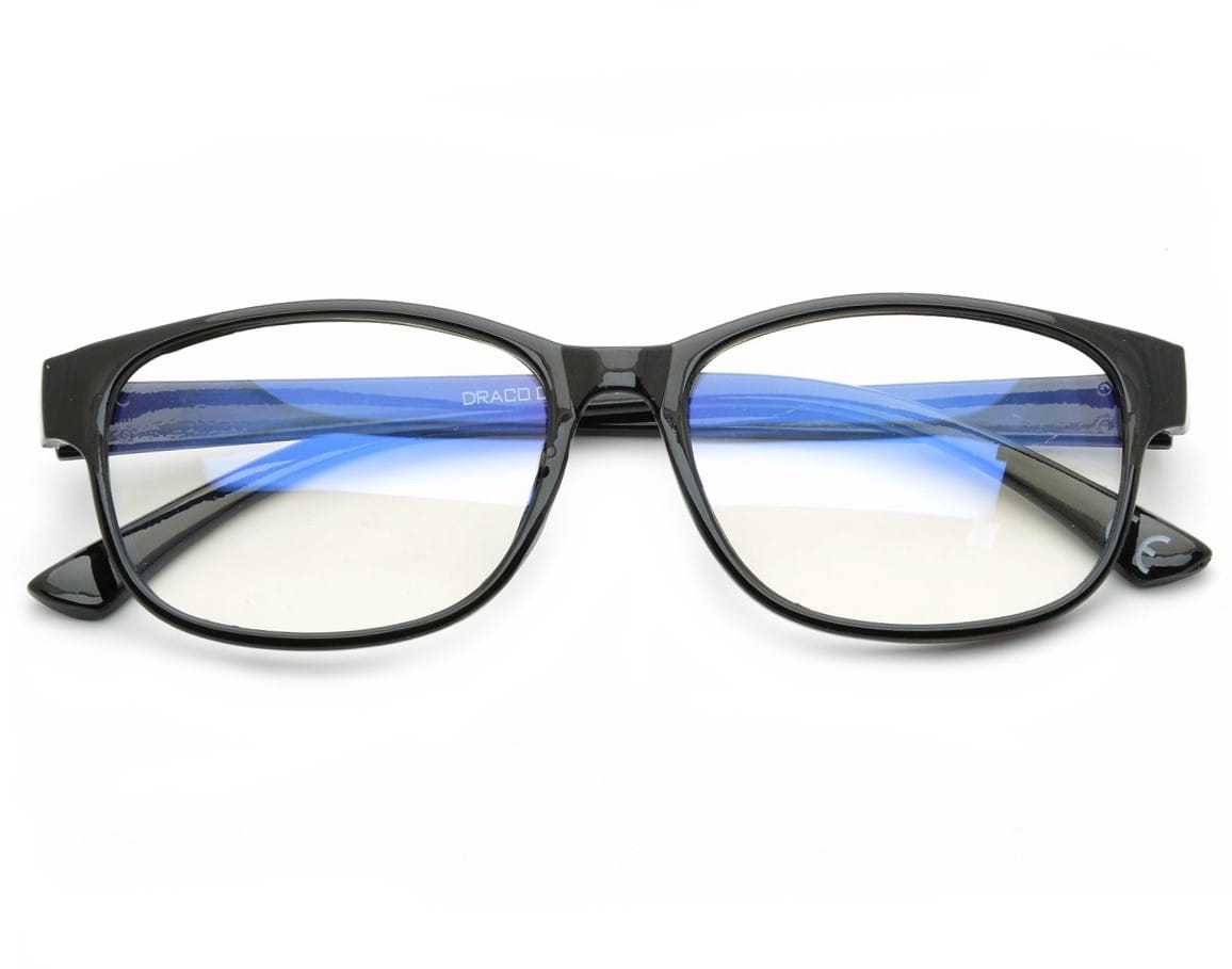 Okulary z filtrem antyrefleksyjne zerówki ala nerdy dr-110-c1