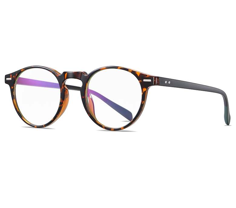 Okulary lenonki do komputera blue light zerówki 2551c
