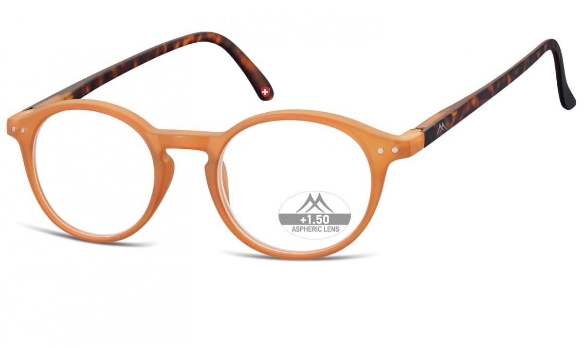 Asferyczne okulary lenonki do czytania montana plusy mr65d moc: +3