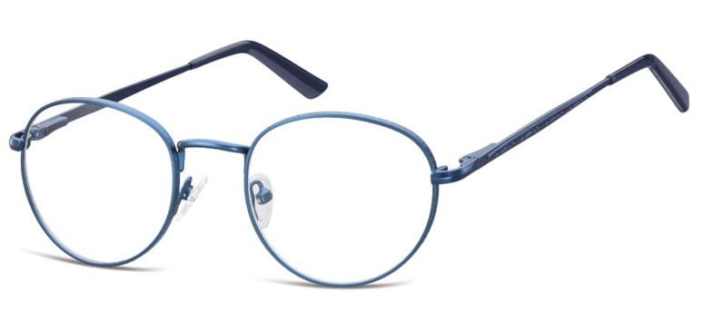 Lenonki zerowki oprawki okulary korekcyjne 976a niebieskie