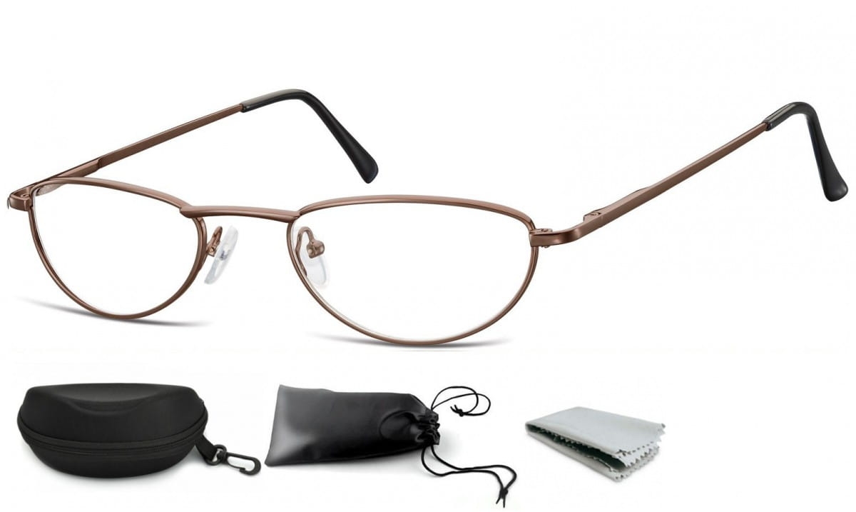 Okulary oprawki zerówki na korekcję wąskie szybkie sunoptic 783c