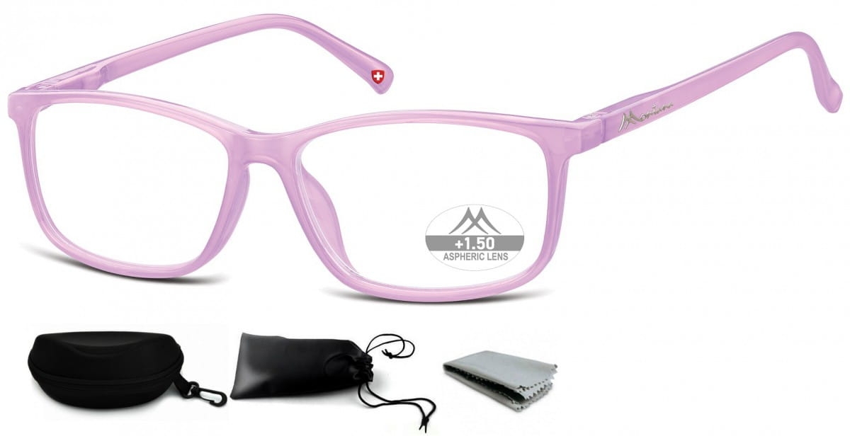 Asferyczne okulary do czytania montana plusy mr62f moc: +1