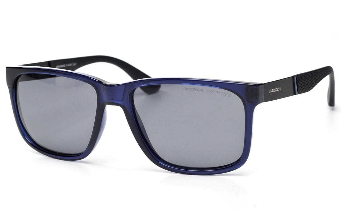 Okulary arctica s-323b polaryzacyjne granatowe