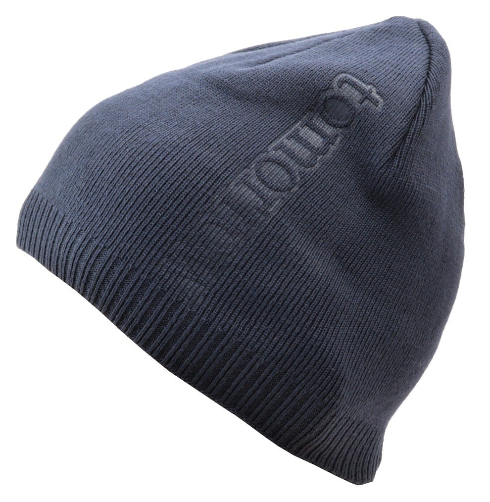 Męska zimowa czapka granatowa z polarem - l/xl tomorrow st-543a