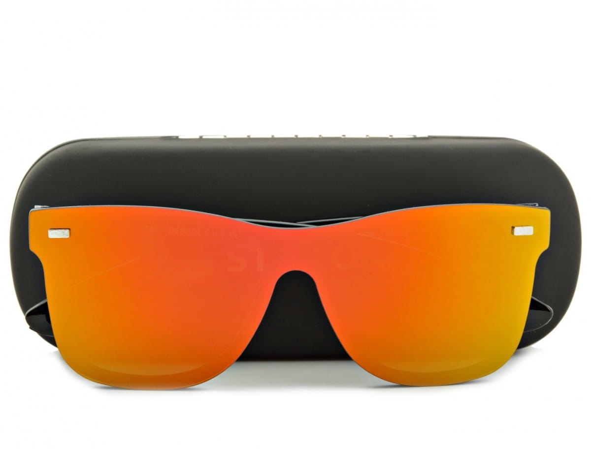 Okulary pełne lustro nerdy przeciwsłoneczne uv400 str-1570