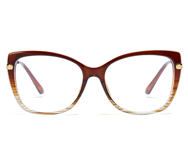 Okulary komputerowe damskie z filtrem blue light zerówki 2549-1