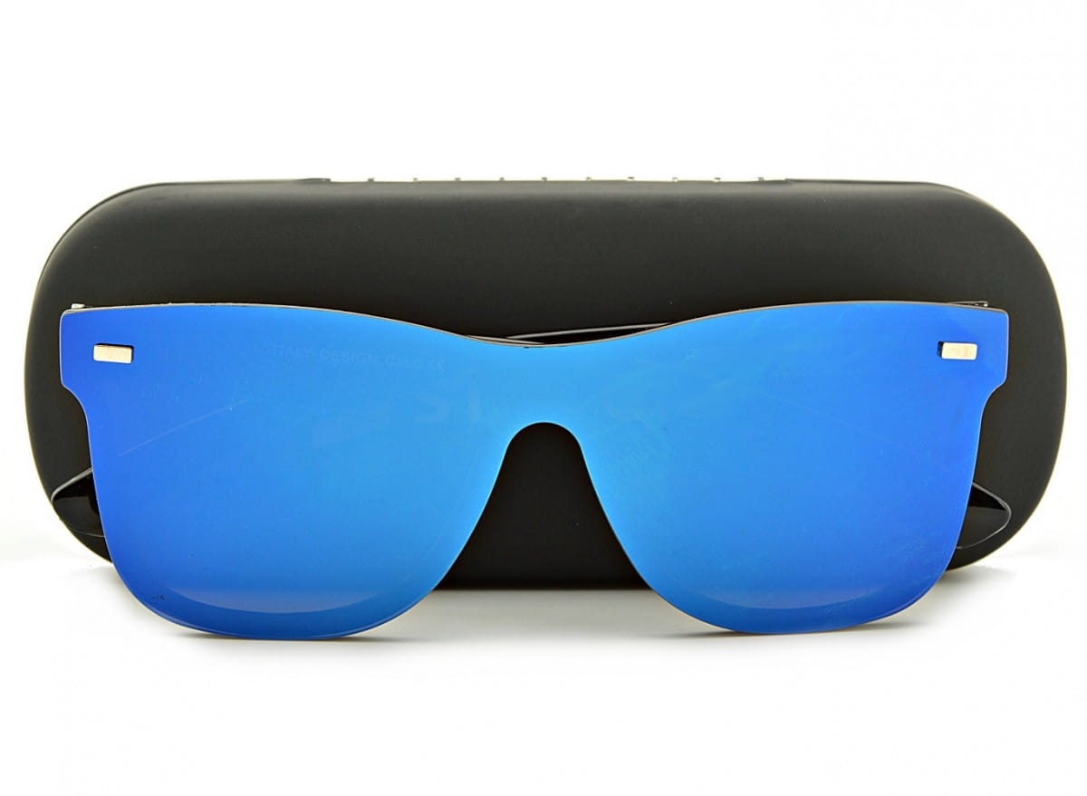Okulary pełne lustro nerdy przeciwsłoneczne uv400 str-1570-10