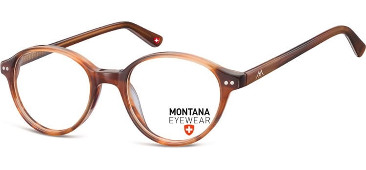 Okragle okulary oprawki optyczne, korekcyjne montana ma70f