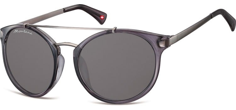Muchy okulary przeciwsłoneczne montana s18c czarne transparentne