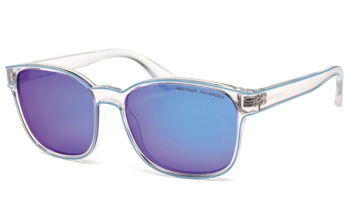 Okulary arctica s-308b lustrzane polaryzacyjne transparentne