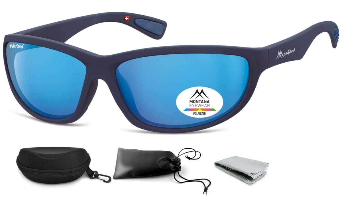 Okulary przeciwsłoneczne polaryzacyjne sportowe lustrzane montana sp312b