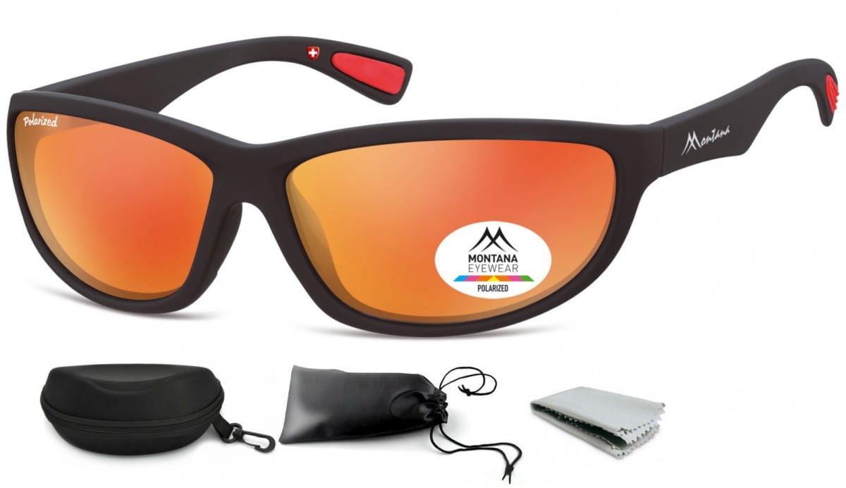 Okulary przeciwsłoneczne polaryzacyjne sportowe lustrzane montana sp312c