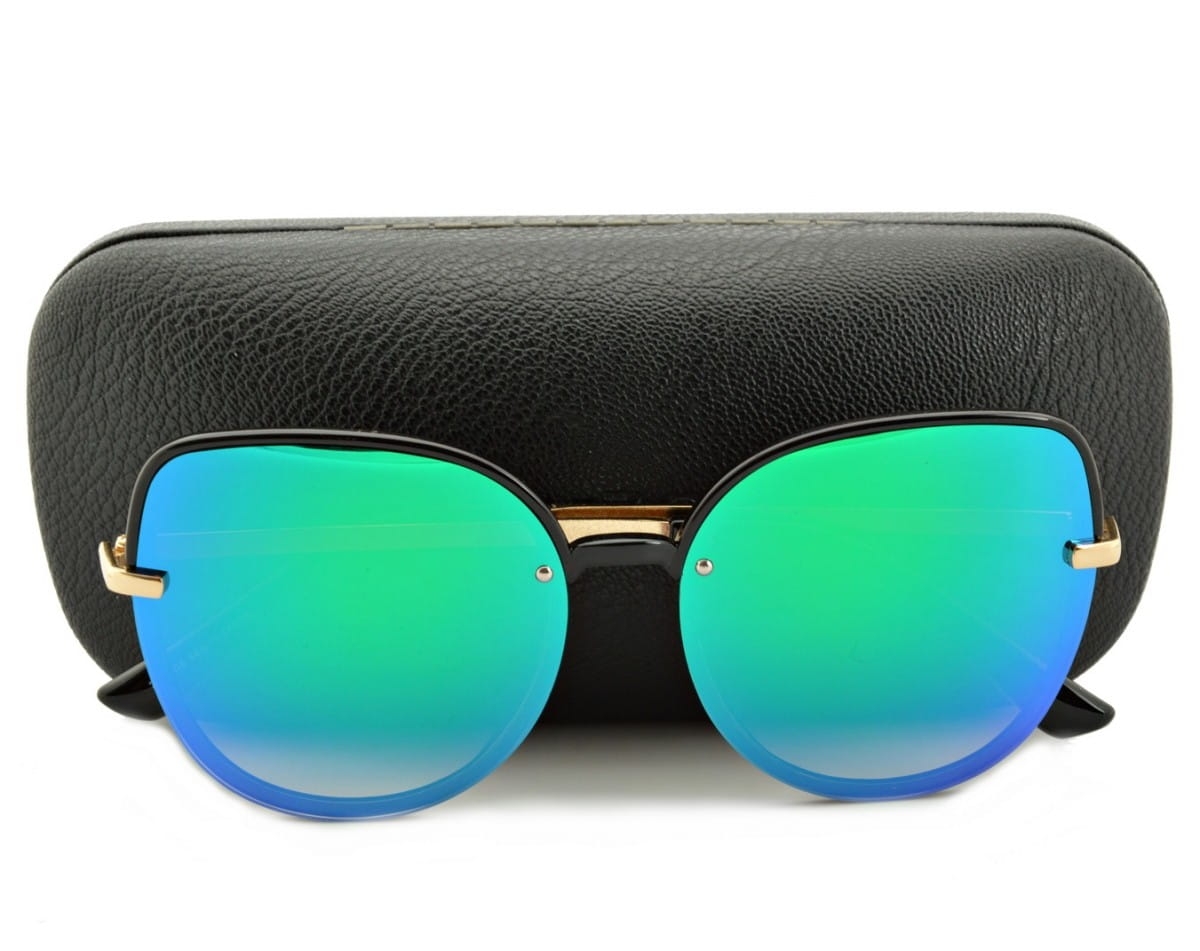 Okulary kocie oczy lustro przeciwsłoneczne std-75
