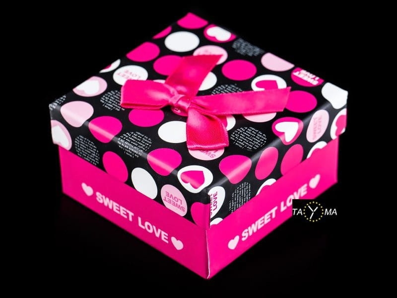 Prezentowe pudełko na zegarek - sweet love