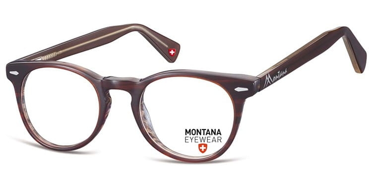 Okragle okulary oprawki optyczne, korekcyjne montana ma95b