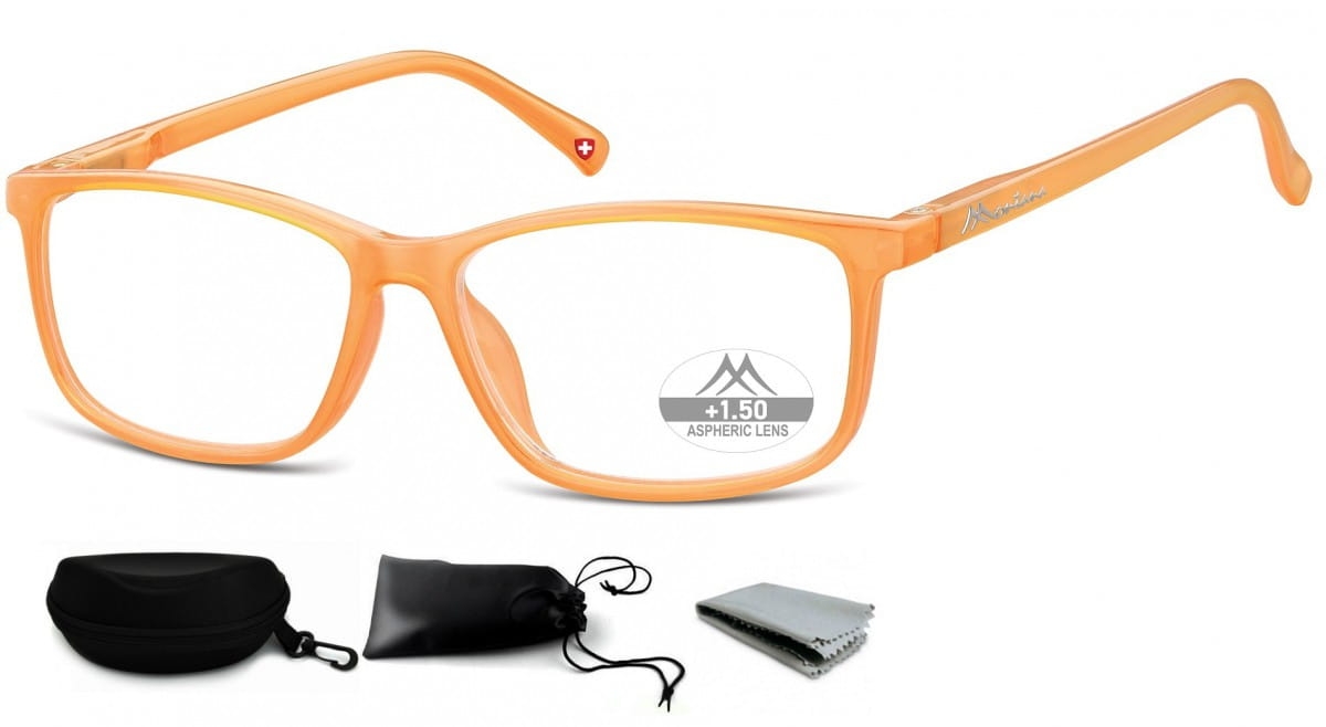 Asferyczne okulary do czytania montana plusy mr62b moc :+1,5