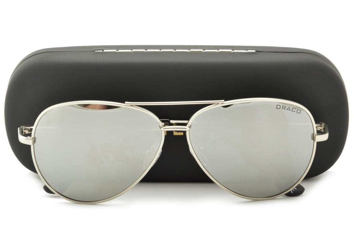 Okulary polaryzacyjne lustrzane aviator pilotki std-29