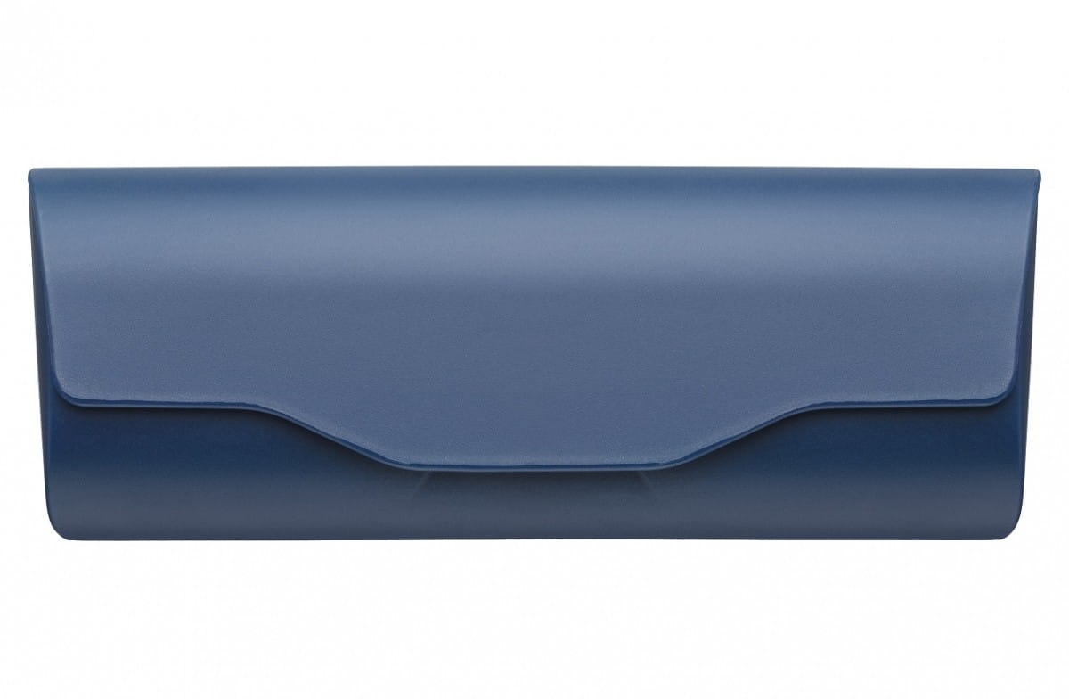 Twarde etui futerał na okulary sthc-3a  niebieskie