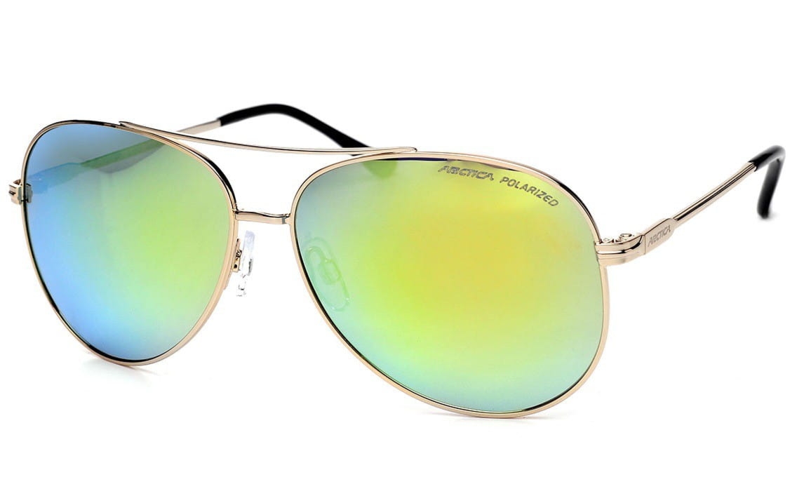 Okulary aviator arctica s-230d revo pilotki z polaryzacją
