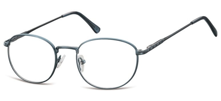 Lenonki zerowki okulary oprawki korekcyjne 794b niebieskie