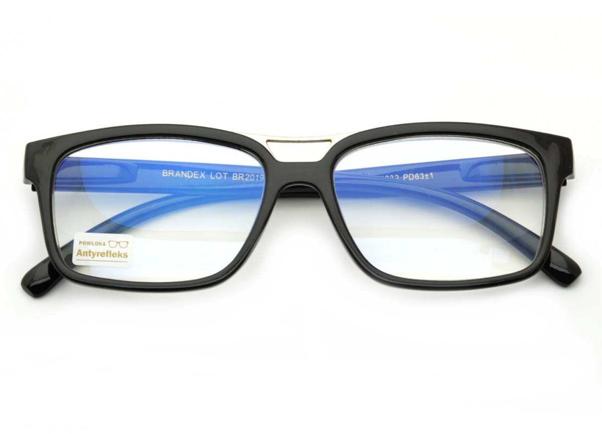 Plusy okulary z filtrem z antyrefleksem do czytania do komputera z flexami st304 moc: +2
