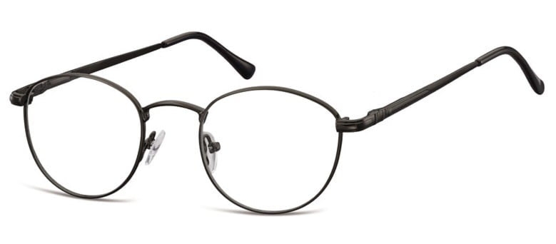 Lenonki zerowki okulary oprawki korekcyjne 793 czarne