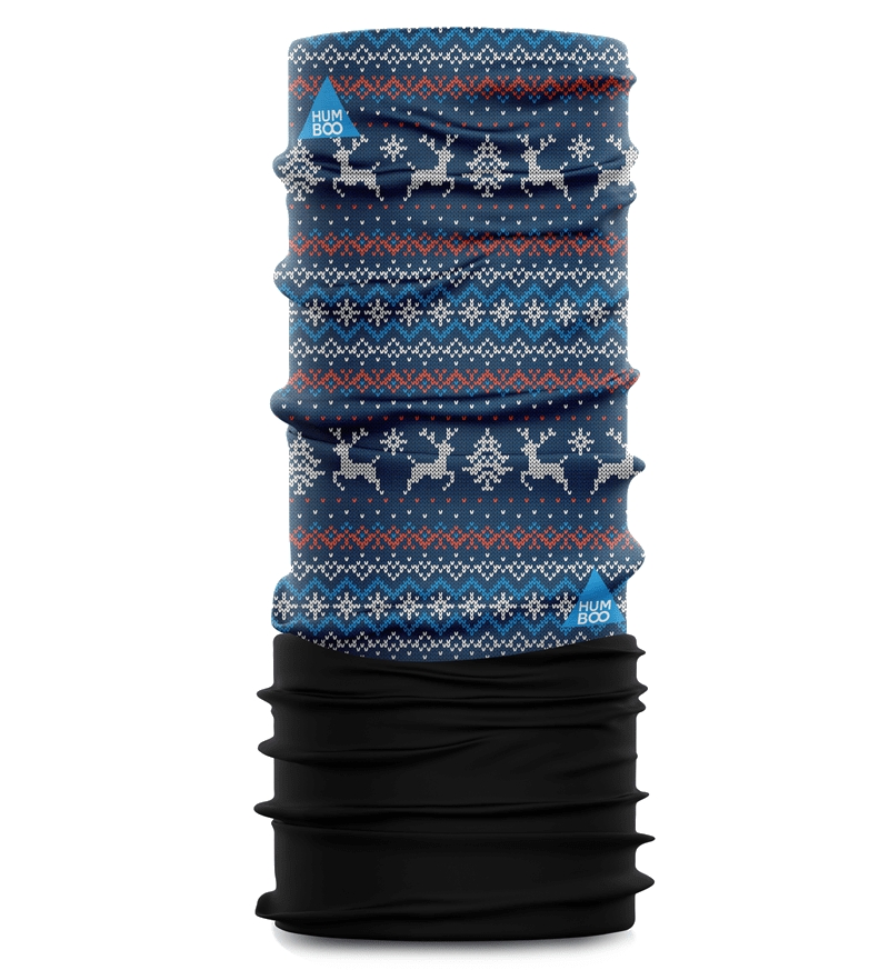 Komin dziecięcy ocieplany polar szal chusta szalik snow - skf.03