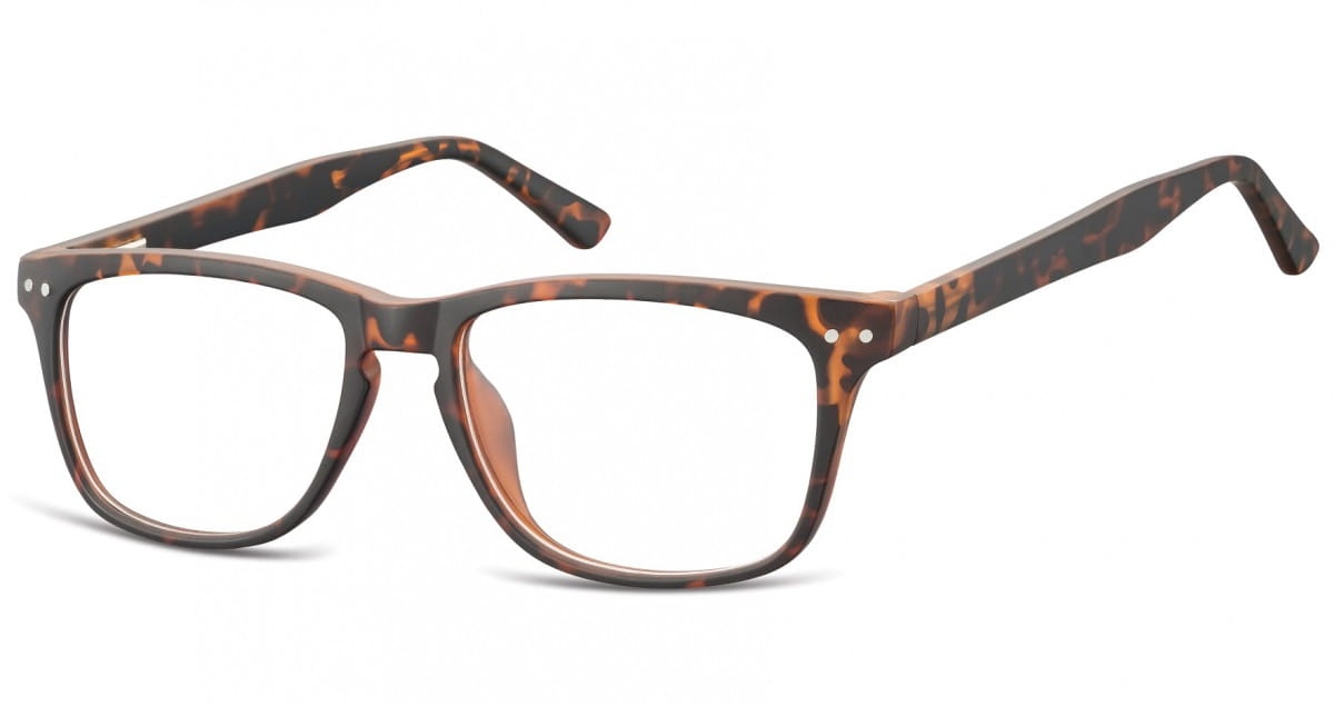 Okulary oprawki korekcyjne nerdy zerówki sunoptic cp136a szylkret