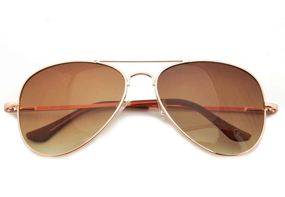 Juniorskie okulary aviator pilotki przeciwsłoneczne stpj-10d